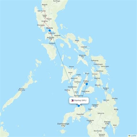 $73 Flights from Dipolog (DPL) to Puerto Princesa (PPS).